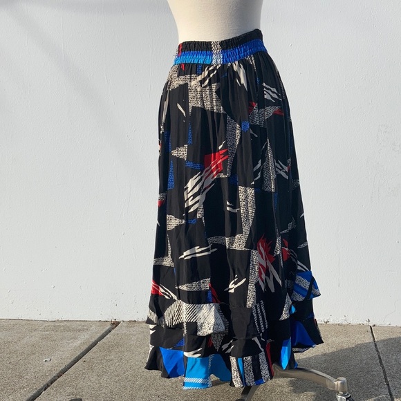 Vintage 1908’ Diane Fries Ltd. for Marisa Christina Silk Layer Skirt - Picture 8 of 10